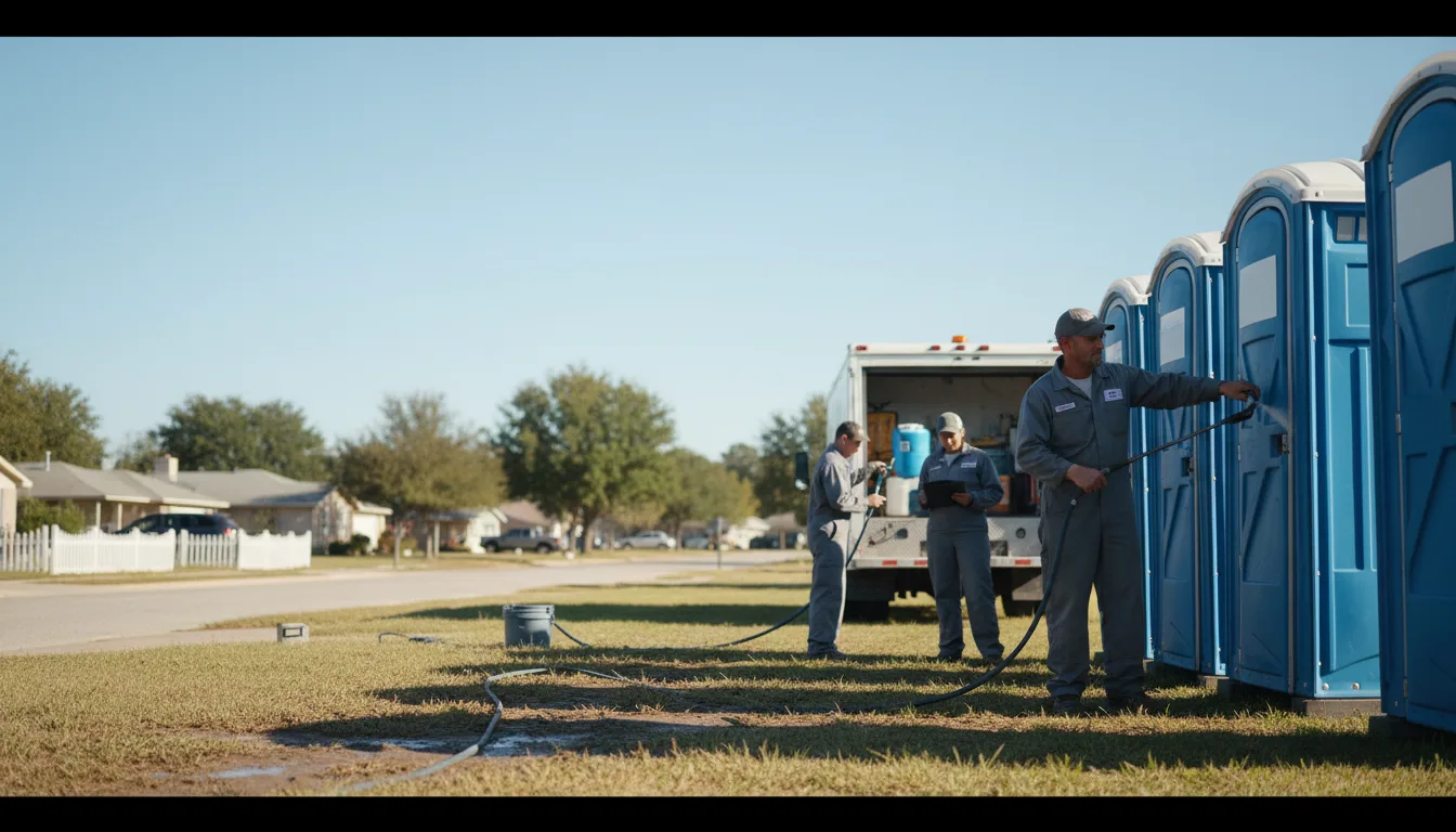 Long-Term Portable Toilet Rental in Thompson, IA near me